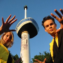Winfried & Angelique bij de Euromast